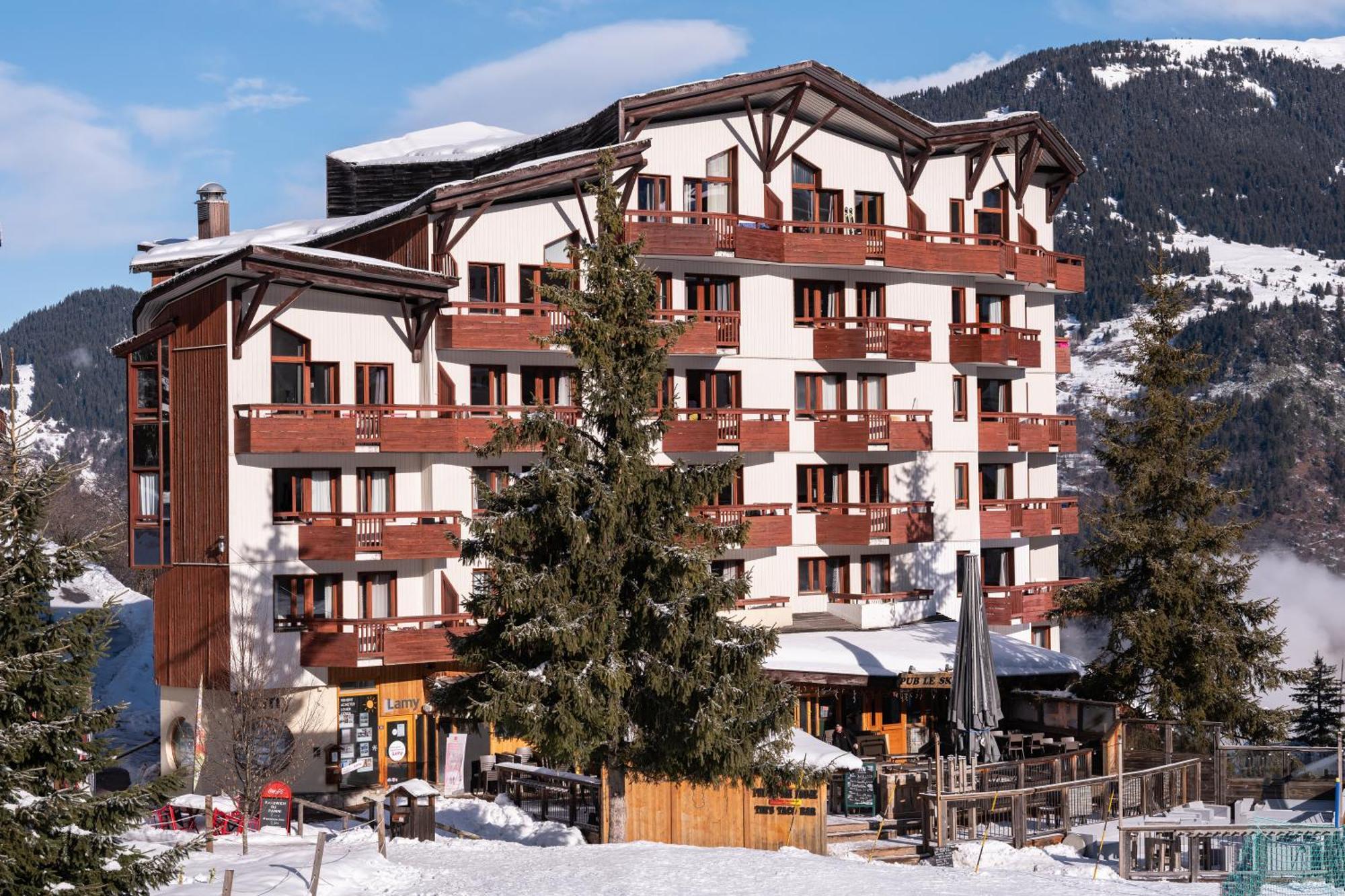 Residence Pierre & Vacances Le Britania La Tania Buitenkant foto